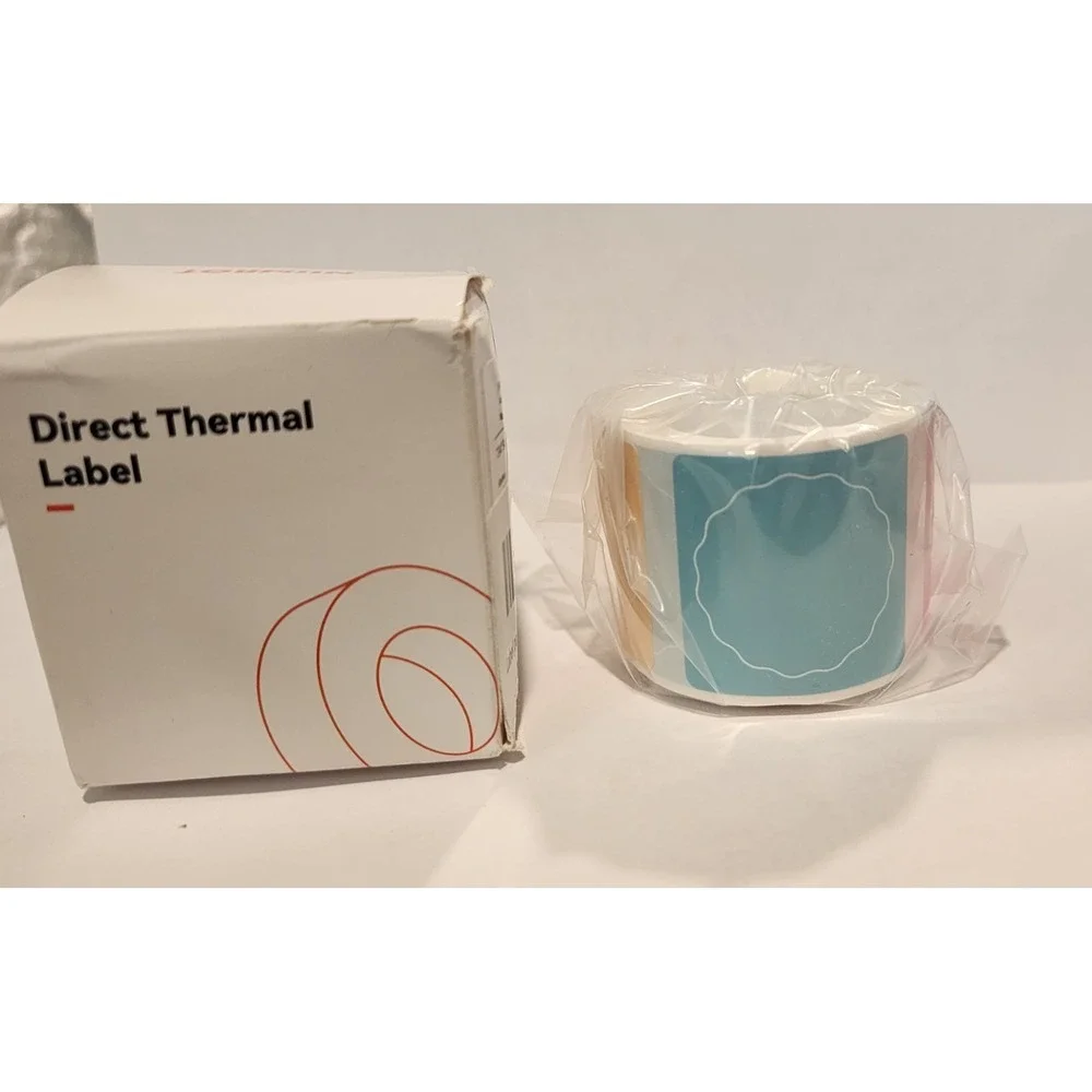 NIIMBOT Direct Thermal Labels 34mm Multicolor T34*34-200ColorfulB